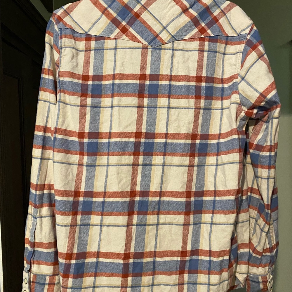 Lucky Brand flannel button down shirt
